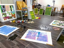 artist studio of Christoph Brueckner 
